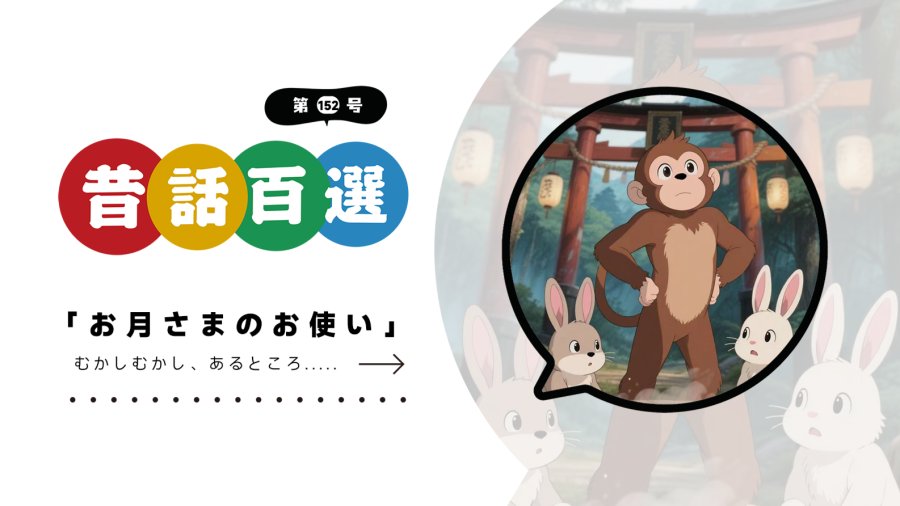 日语阅读 - 入门系列：月亮公公的使者 - MOJi辞書