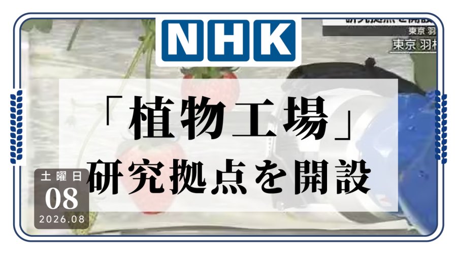 日语阅读 - 种菜可以不看天气了？美国一家初创企业开设植物工厂研究基地 - MOJi辞書