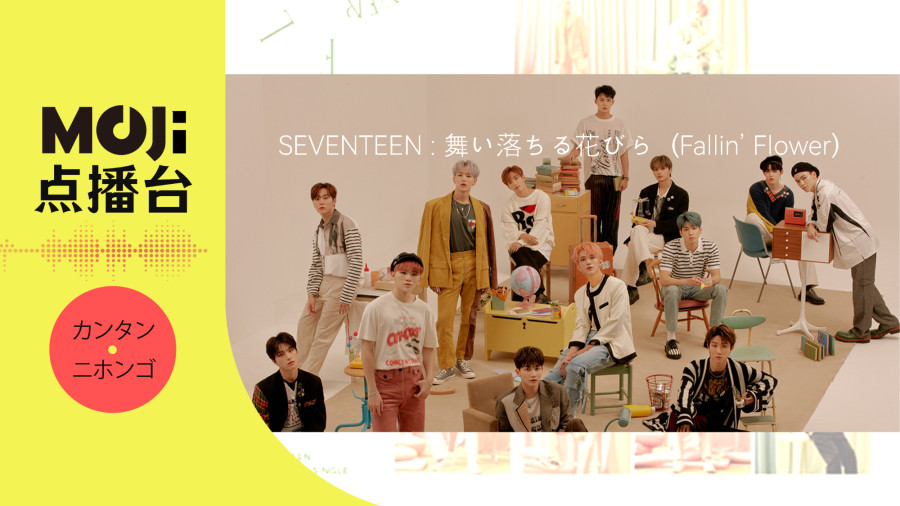 日语阅读 - SEVENTEEN - 舞い落ちる花びら（Fallin' Flower） - MOJi辞書